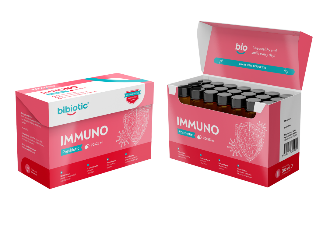 2x Postbiotic Bibiotic® Immuno