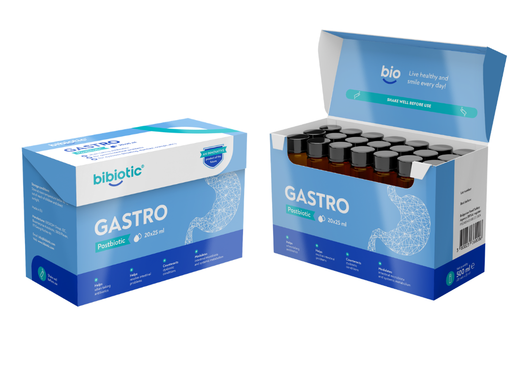 2x Postbiotic Bibiotic® Gastro