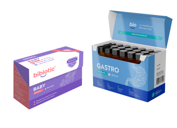 1 pc. Bibiotic® Gastro + 1 pc. Bibiotic® Baby