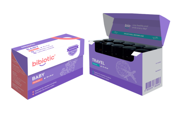 1 pc. Bibiotic® for babies (0-3 years) + 1 pc. Bibiotic® for children over 3 years and adults