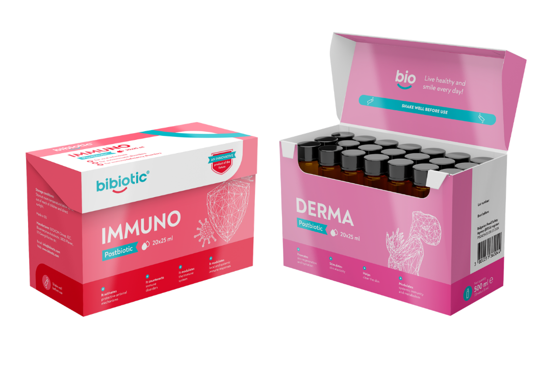 1 pc. Bibiotic® Derma + 1 pc. Bibiotic® Immuno