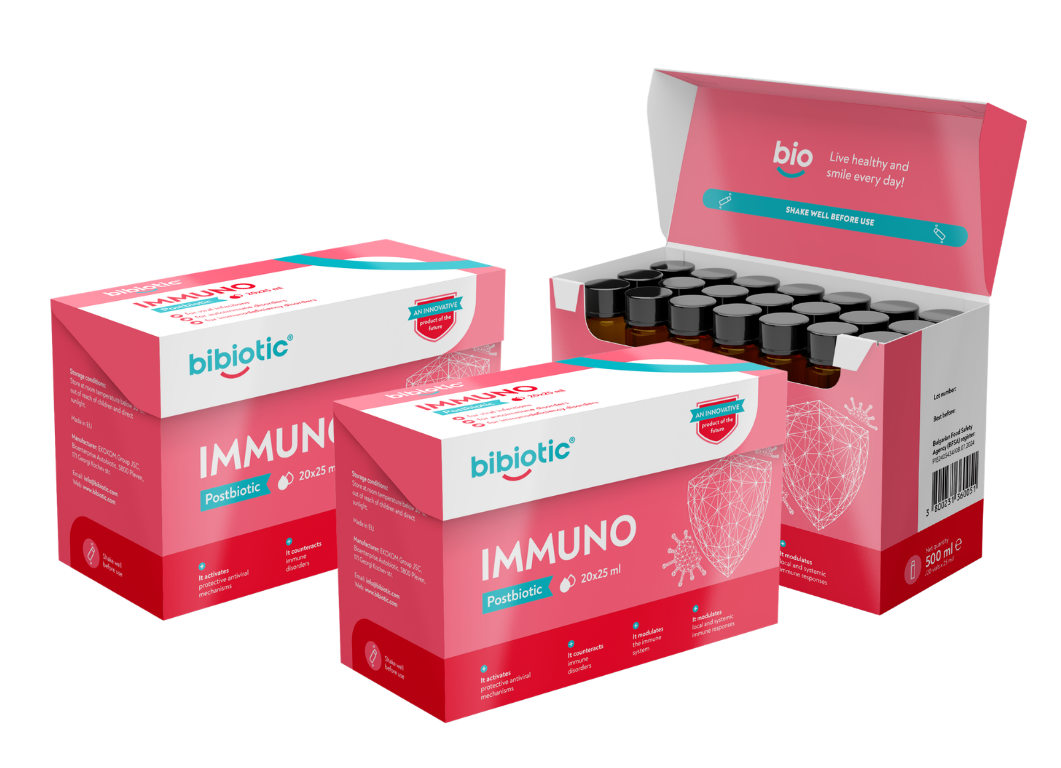 3x Postbiotic Bibiotic® Immuno