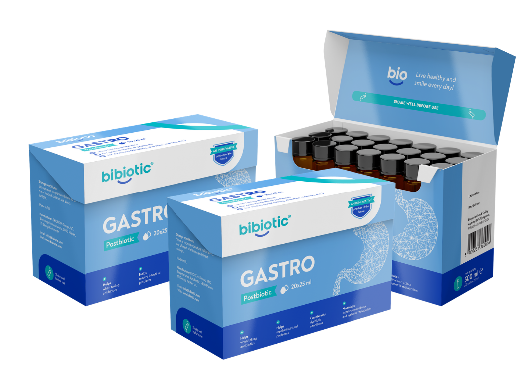3x Postbiotic Bibiotic® Gastro