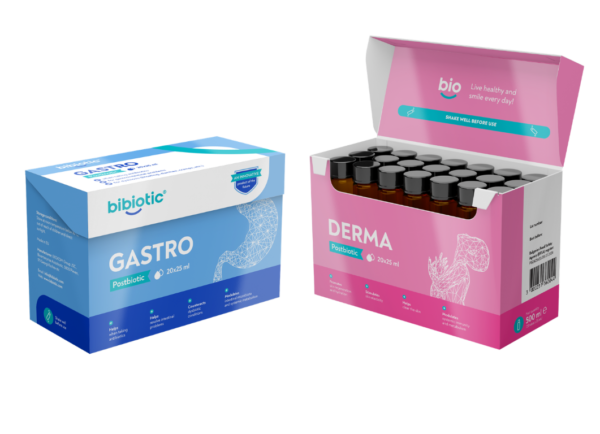 1 pc. Bibiotic® Derma + 1 pc. Bibiotic® Gastro
