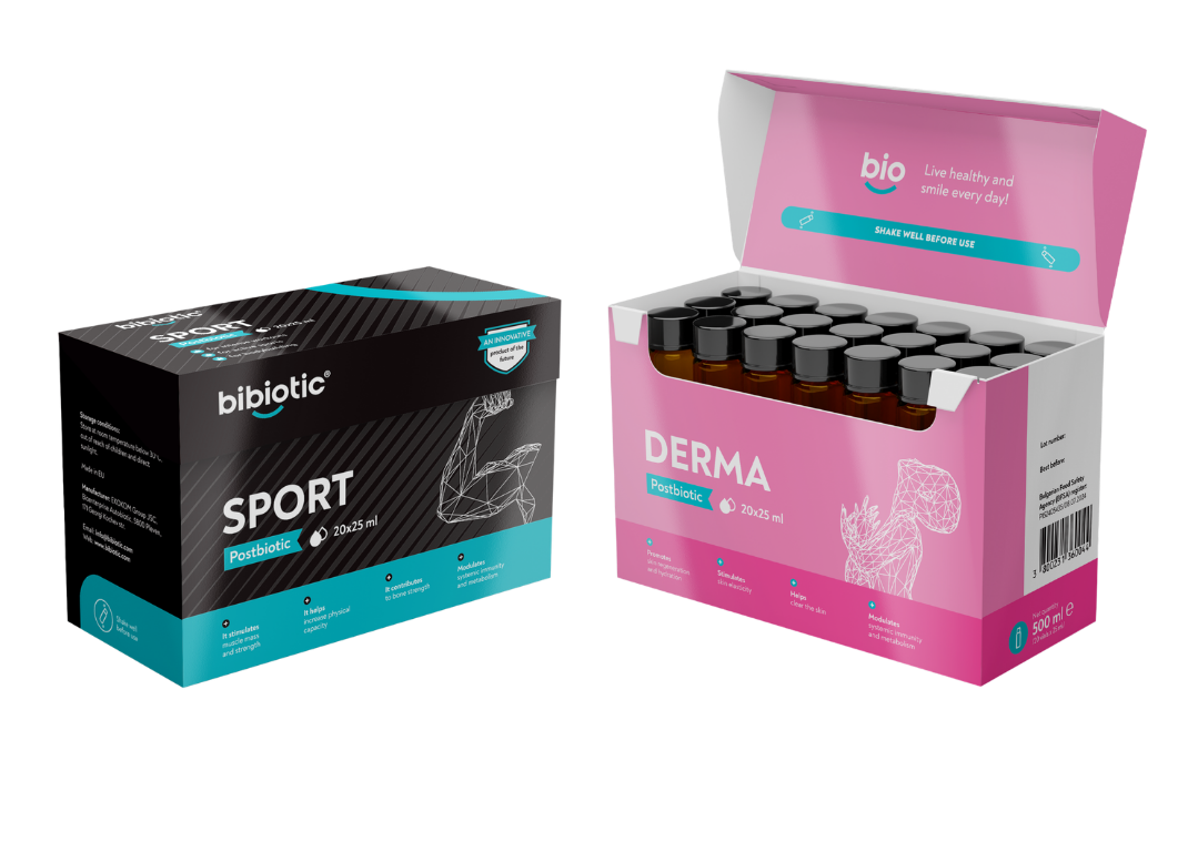 1 pc. Bibiotic® Derma + 1 pc. Bibiotic® Sport