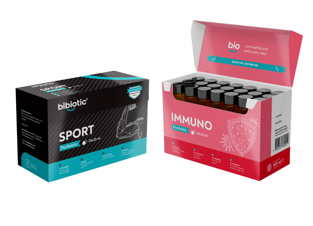 1 pc. Bibiotic® Immuno + 1 pc. Bibiotic® Sport